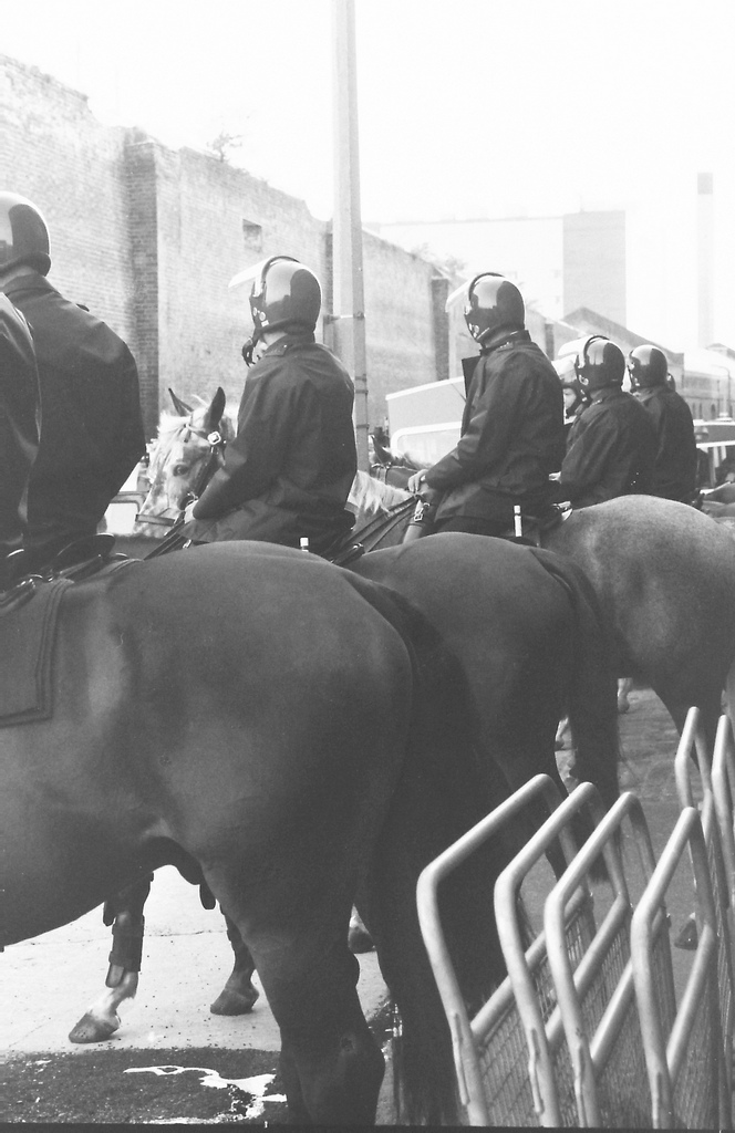 Wapping Dispute - Horseback