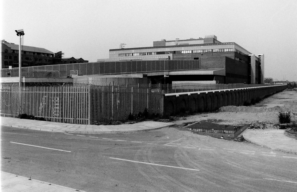 Picture entitled NI Plant From Waughan Way from the Wapping Dispute