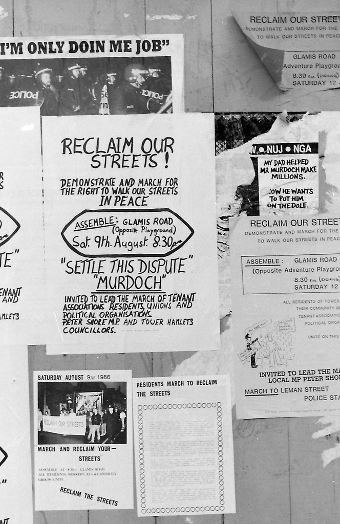 Wapping Dispute - Posters