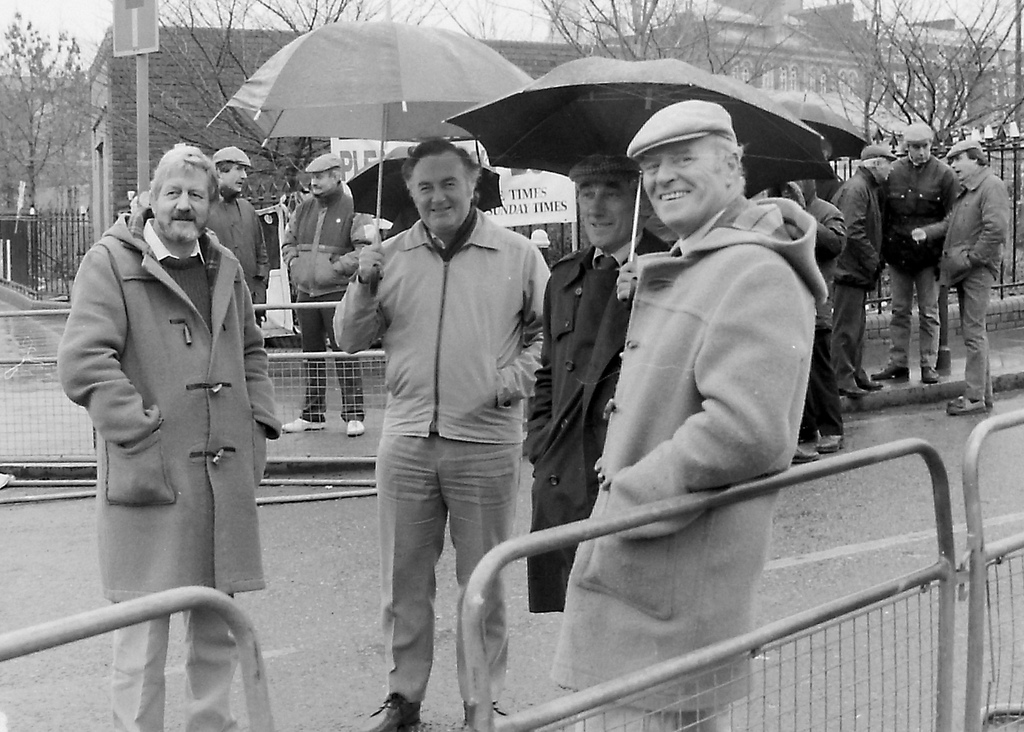 Wapping Dispute - Rainy day in wapping